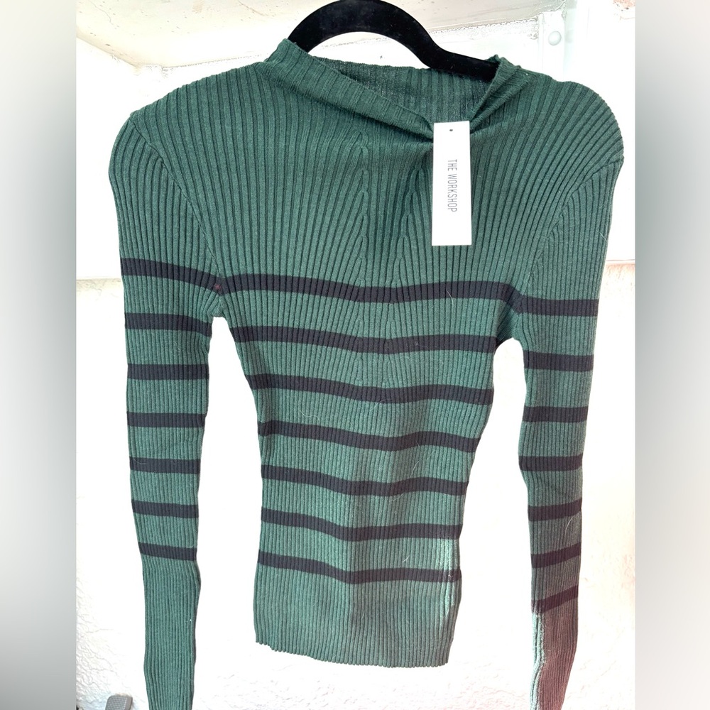 NWT Mock Neck Long Sleeve Knit Sweater from the boutique brand The Workshop